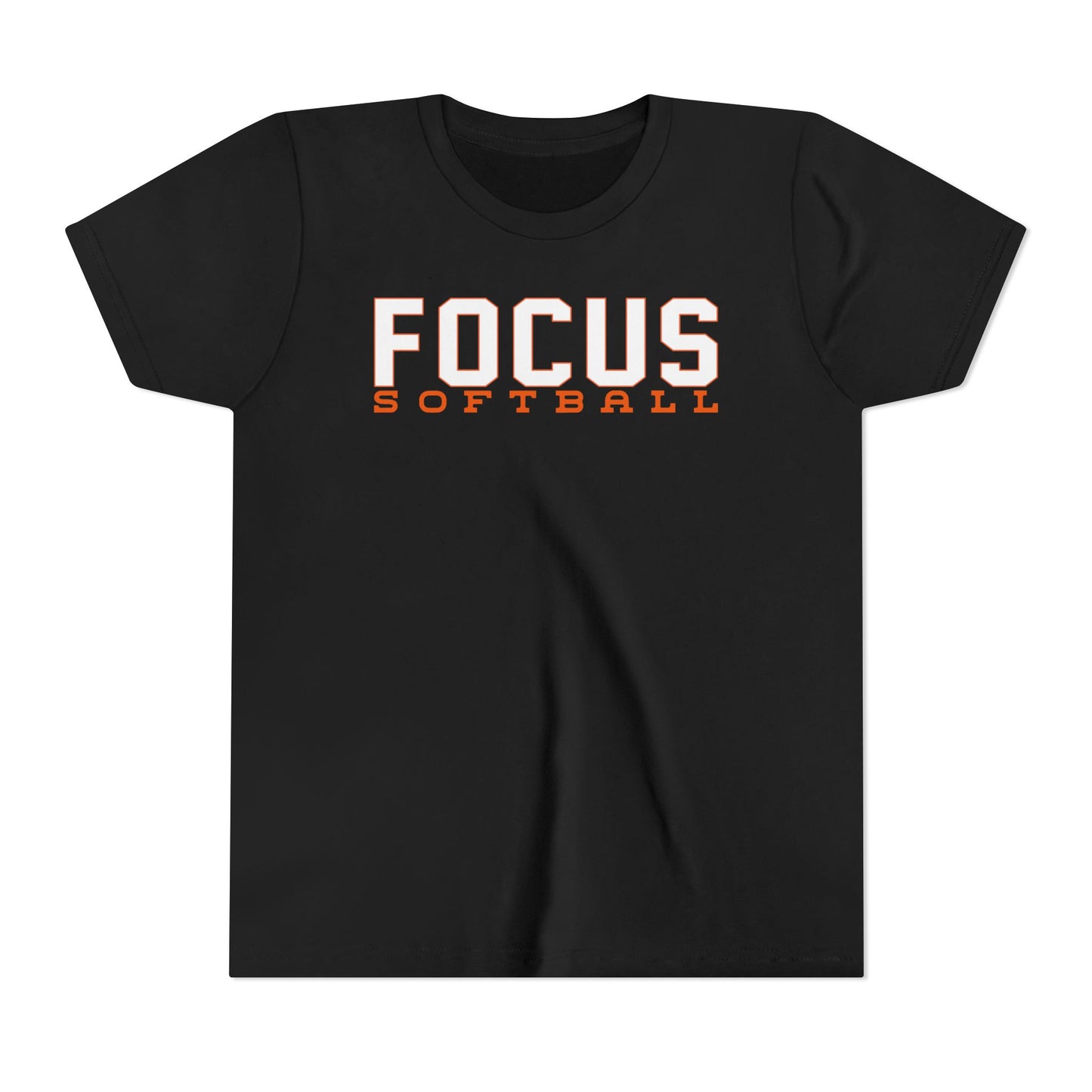 YOUTH Focus Softball Bella Canvas Short Sleeve
