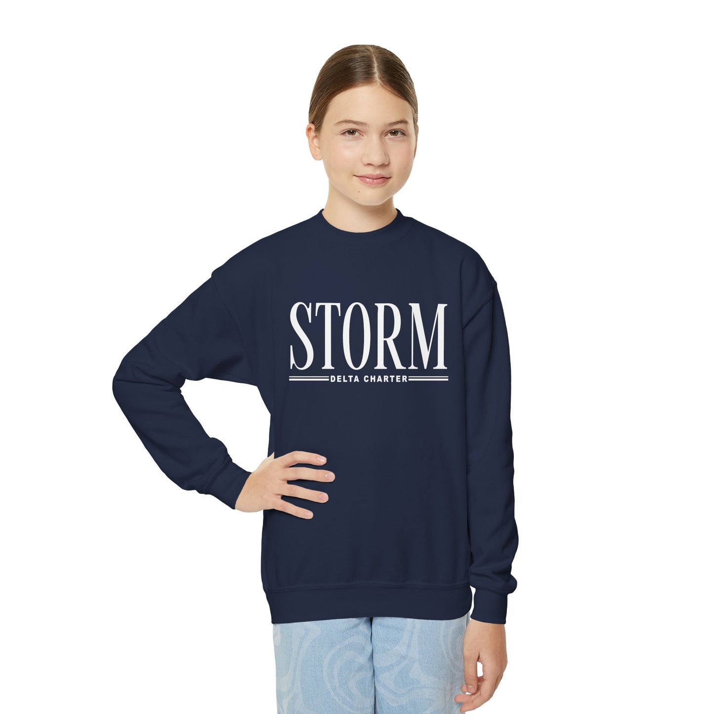 Storm/Delta Charter - Gildan Youth Sweatshirt