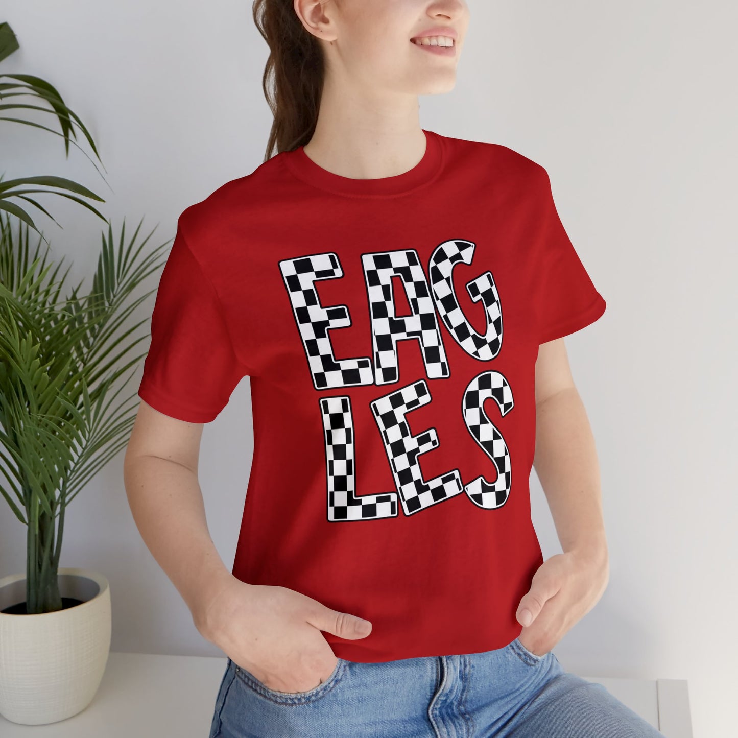 Funky Checkered Eagle