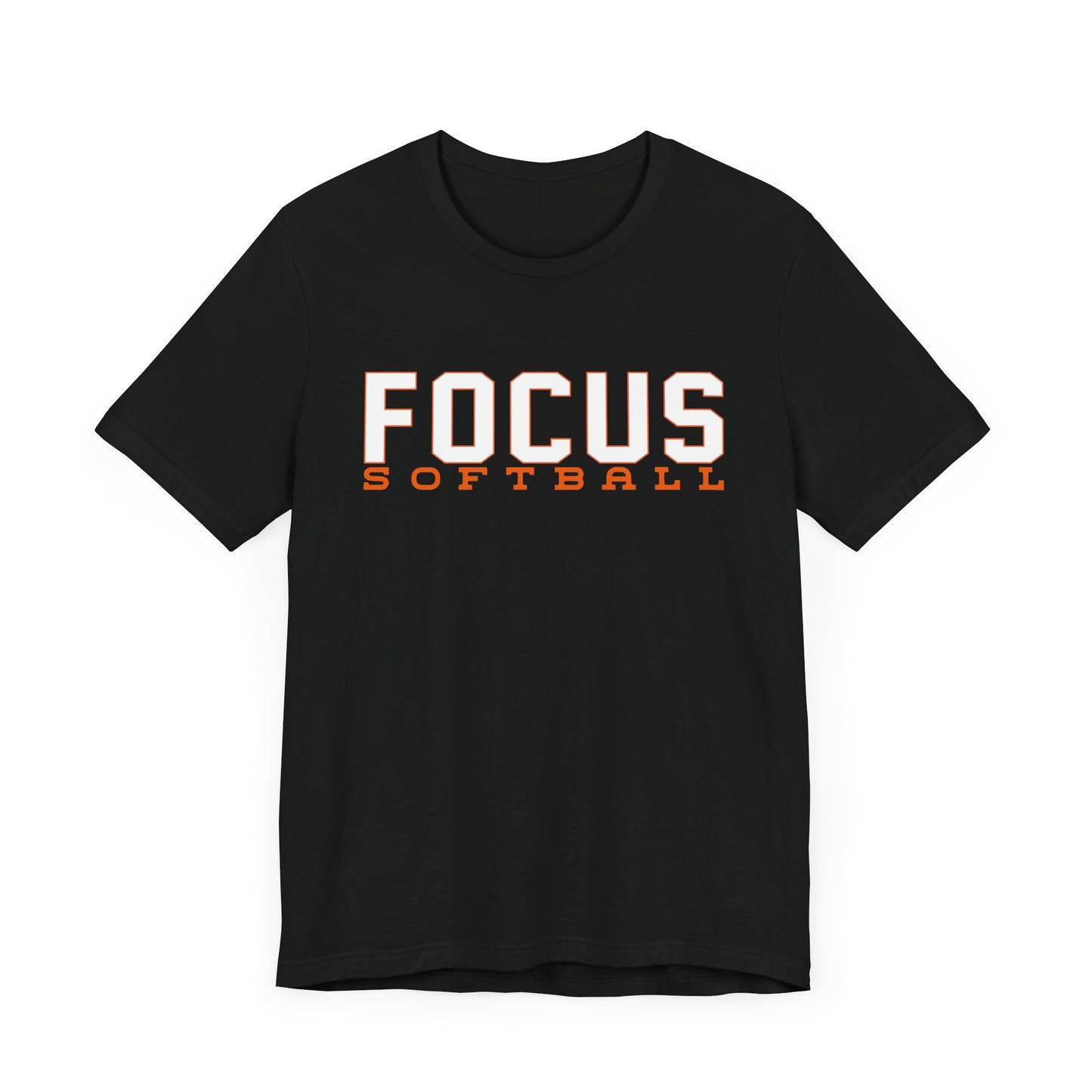 Focus Softball Bella Canvas Adult Short Sleeve