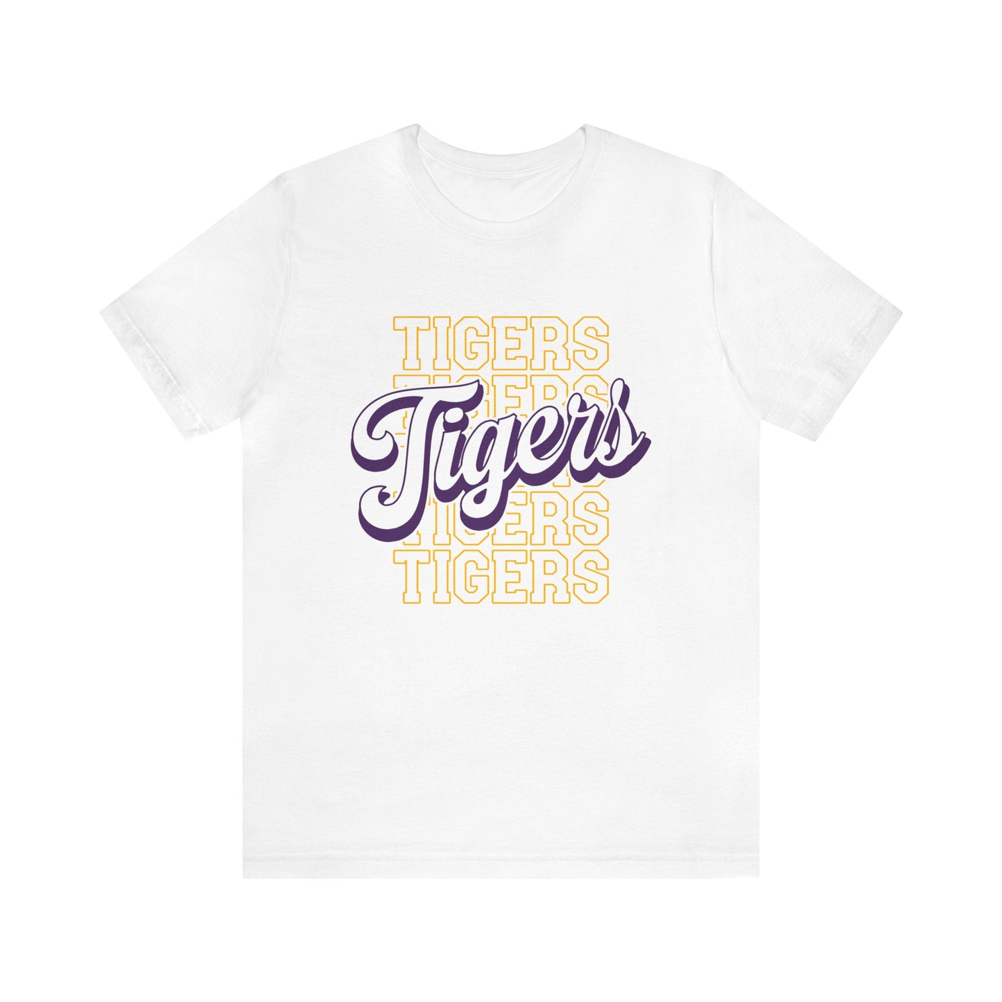 Tigers Retro Stacked