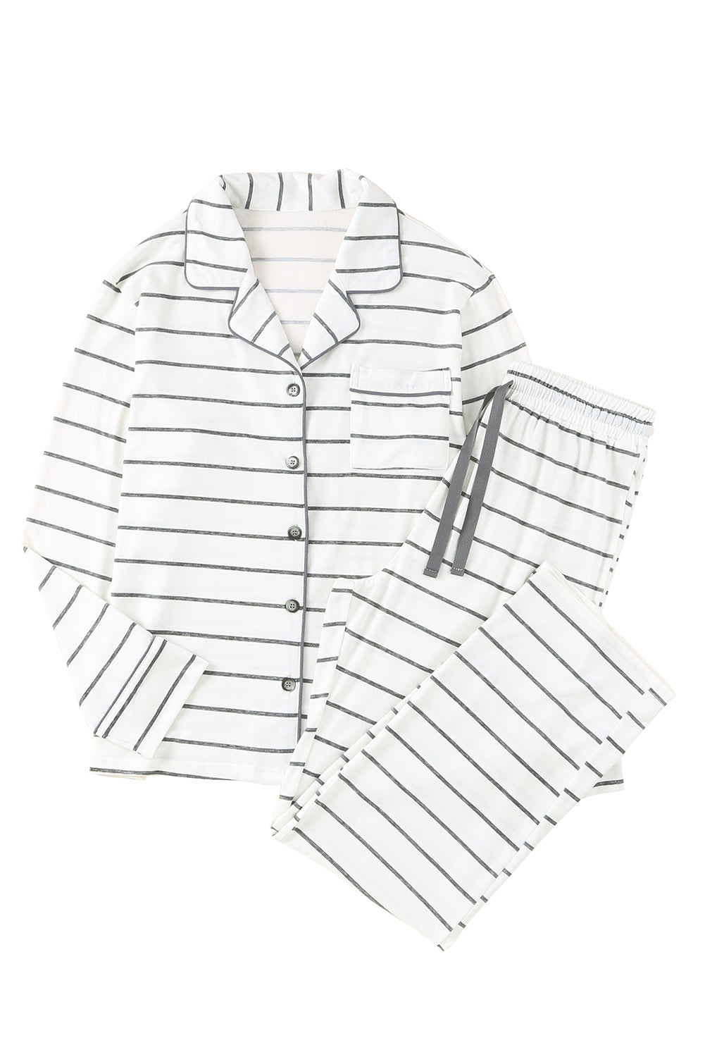 Long Sleeve and Pants Pajamas Set