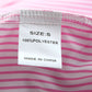 Sky Blue Smocked Cuffed Striped Boyfriend Shirt with Pocket