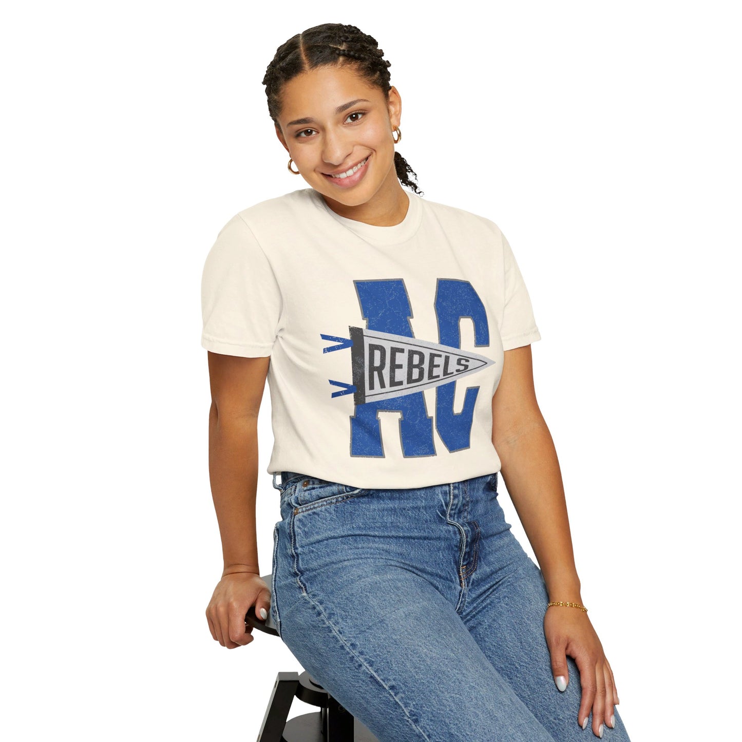 Varsity AC with Rebels Pennant_CC Adult SS