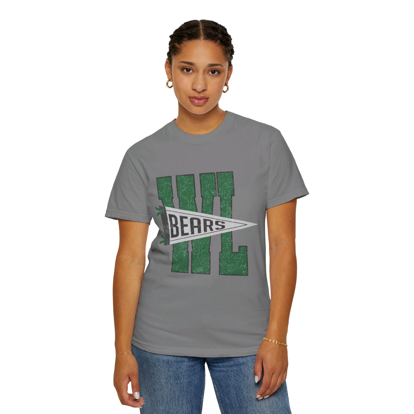 Varsity W Bears Pennant_CC Adult SS