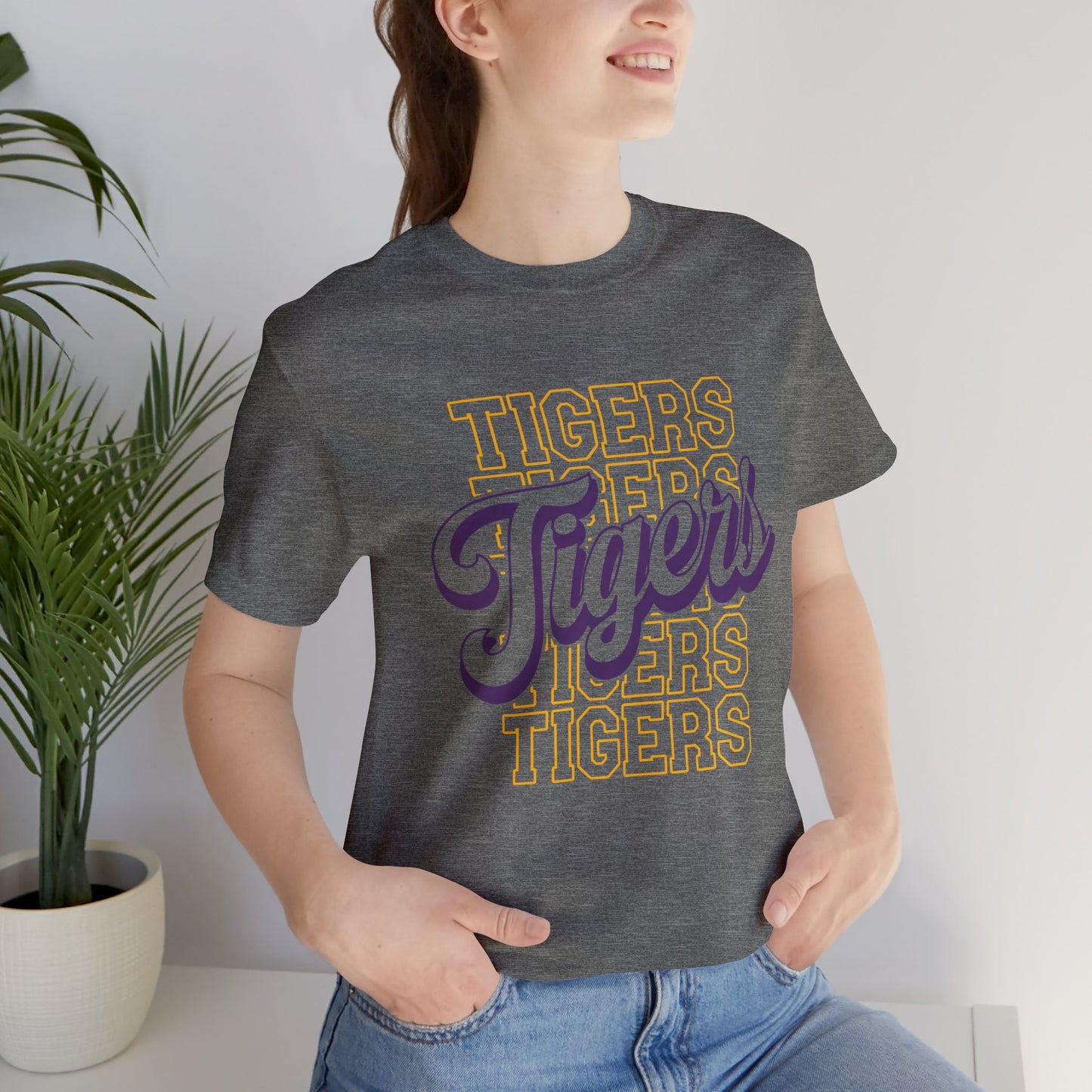 Tigers Retro Stacked
