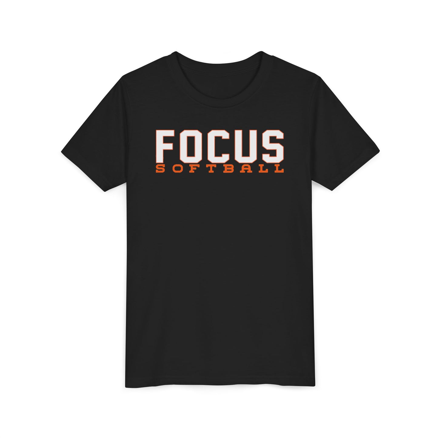 YOUTH Focus Softball Bella Canvas Short Sleeve