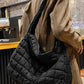 Quilted Large Shoulder Bag