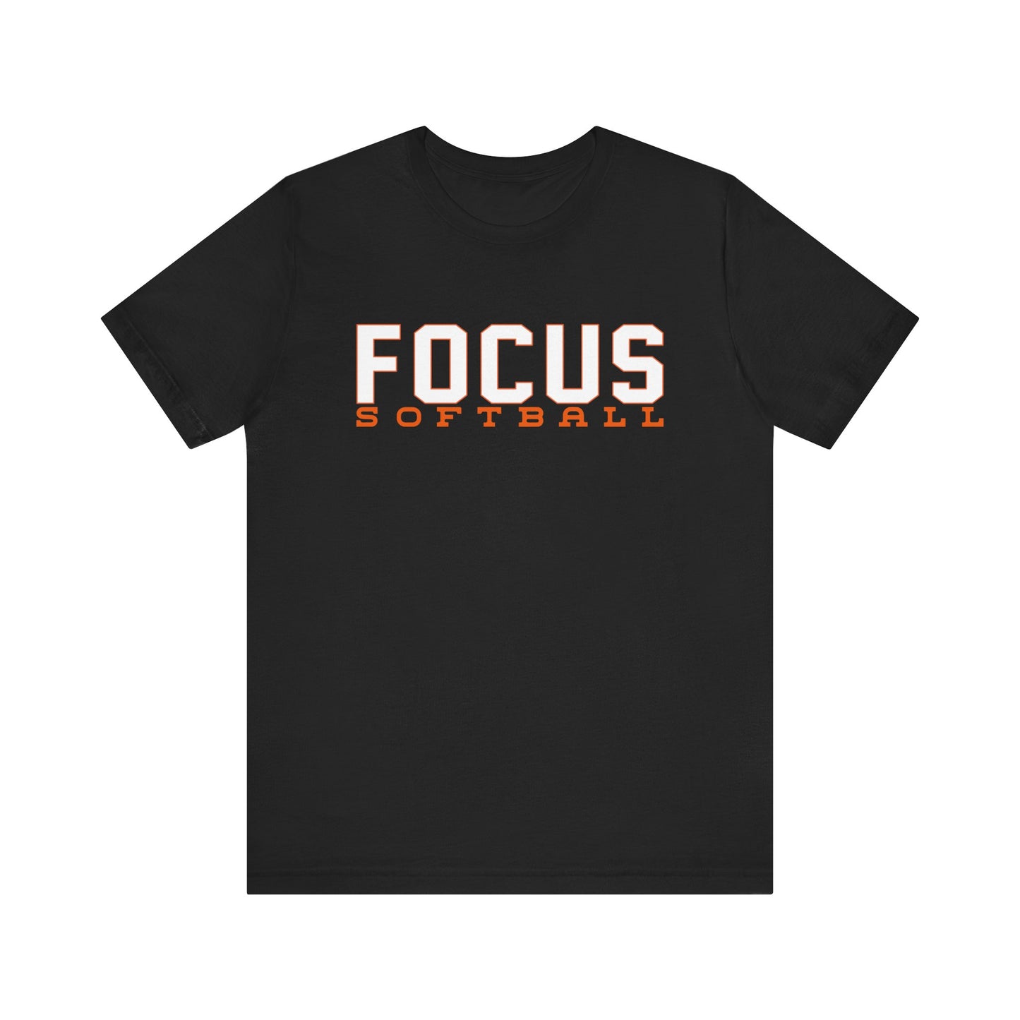Focus Softball Bella Canvas Adult Short Sleeve