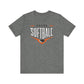 Focus Softball Home Plate Bella Canvas Adult Short Sleeve