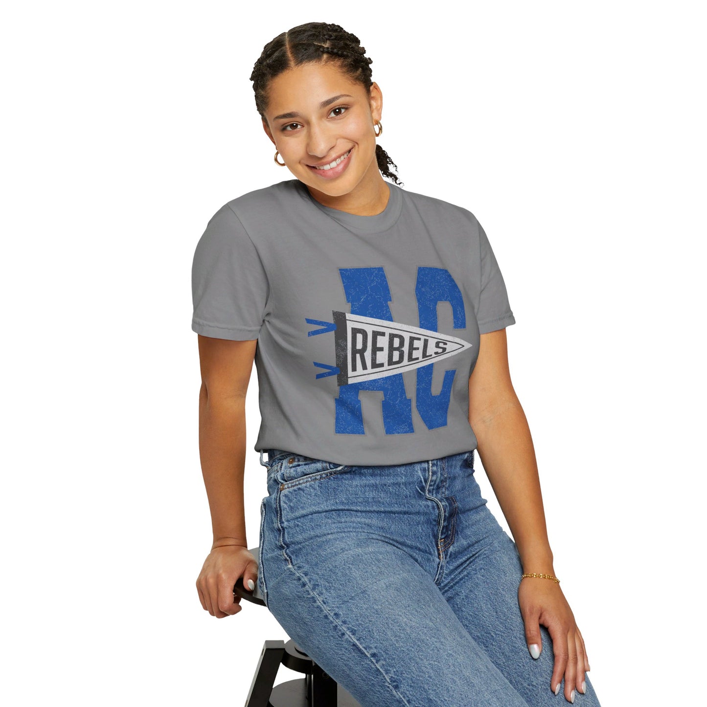 Varsity AC with Rebels Pennant_CC Adult SS