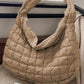 Quilted Large Shoulder Bag