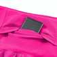 Rose Red Pocketed Wide Waistband Swim Shorts