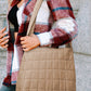 Quilted Large Shoulder Bag