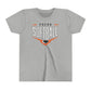 YOUTH Focus Softball Home Plate Bella Canvas Short Sleeve