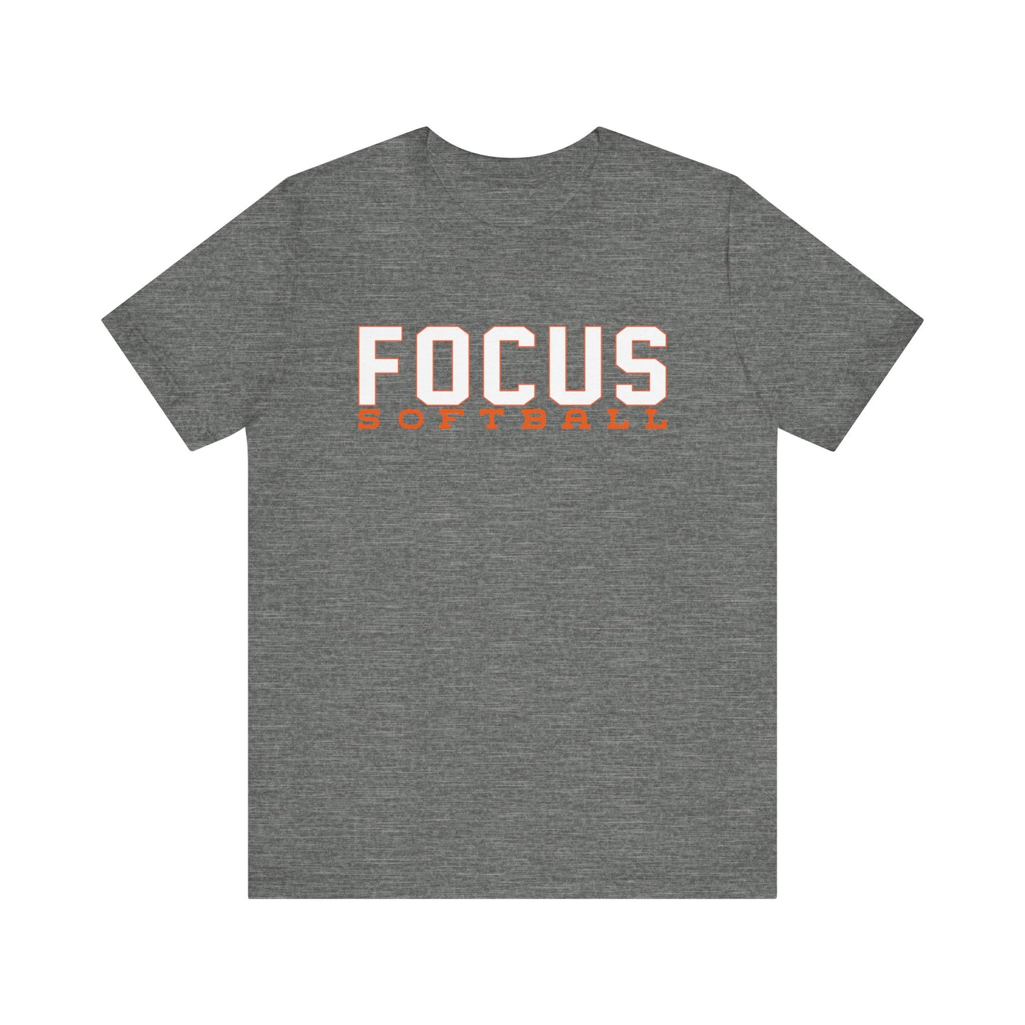 Focus Softball Bella Canvas Adult Short Sleeve
