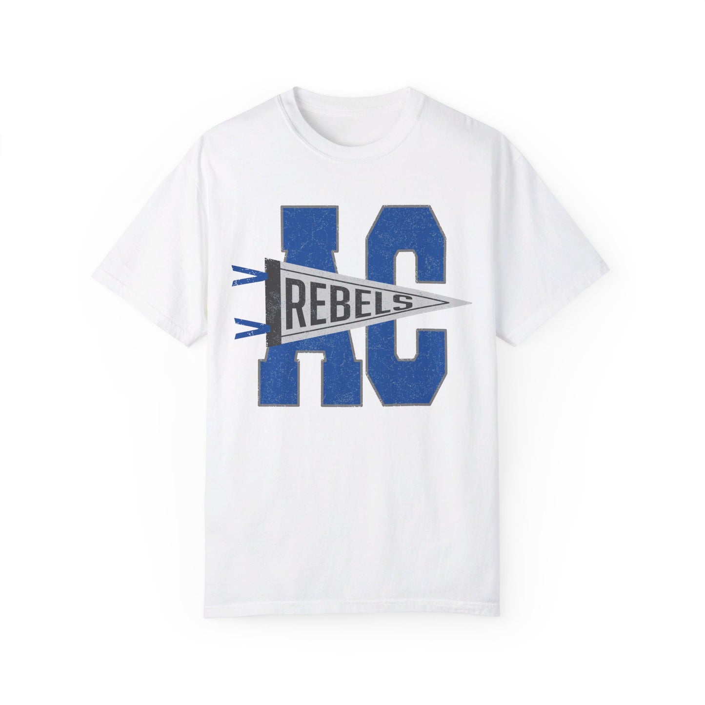Varsity AC with Rebels Pennant_CC Adult SS