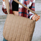Quilted Large Shoulder Bag