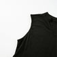 Moonlight Jade Split V Neck Tiered Flowy Sleeveless Dress