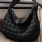 Quilted Large Shoulder Bag