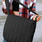 Quilted Large Shoulder Bag